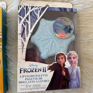 Disney Frozen II Snowflake Lip Gloss Set - Light Blue
